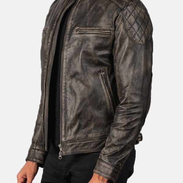 Brown Leather Jacket for men