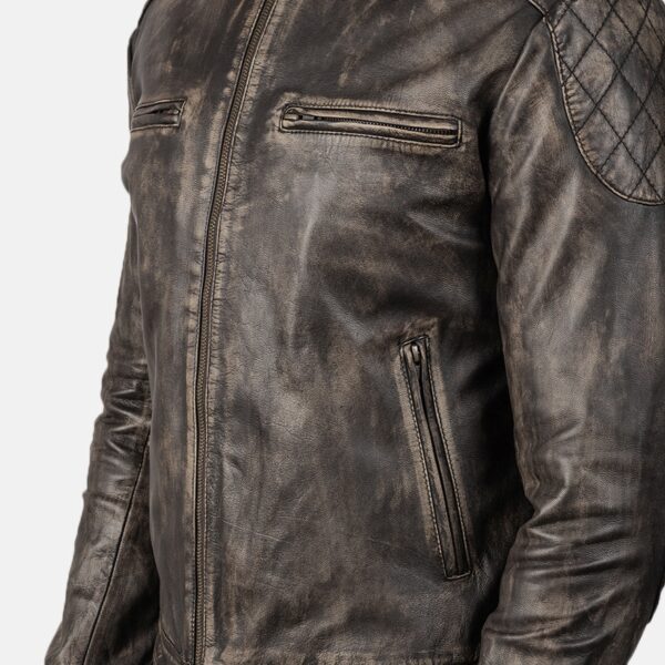 Brown Leather Jacket for men