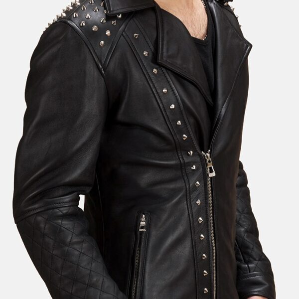 Leather Biker Jacket for men