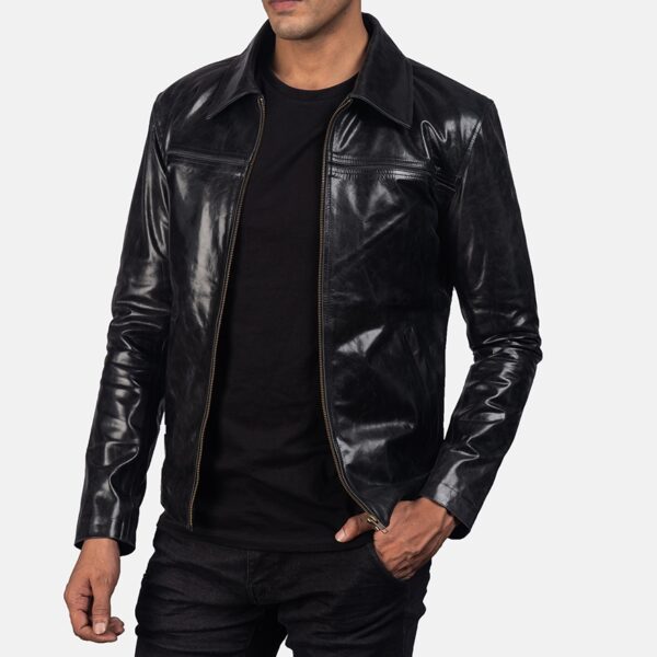 buy quality Mystical Black Leather Jacket